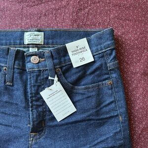 J. Crew High-Rise Toothpick Jeans